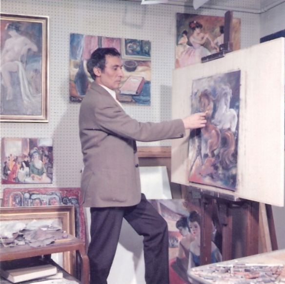 Diego Schlossgalerie  1963 Studio Photo